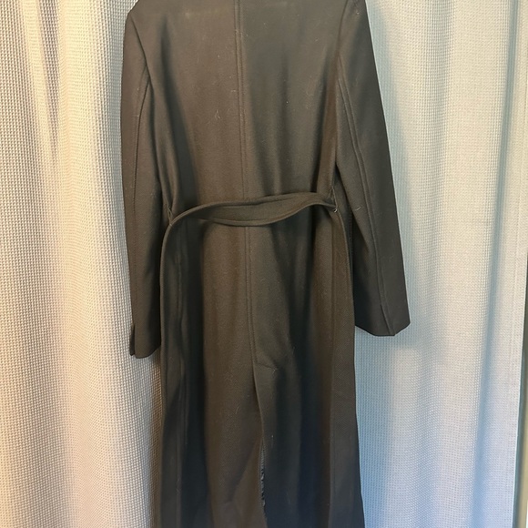 Zara Manteco Wool Wrap Coat - Picture 6 of 6